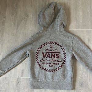 Vans Zip Up Hoodie